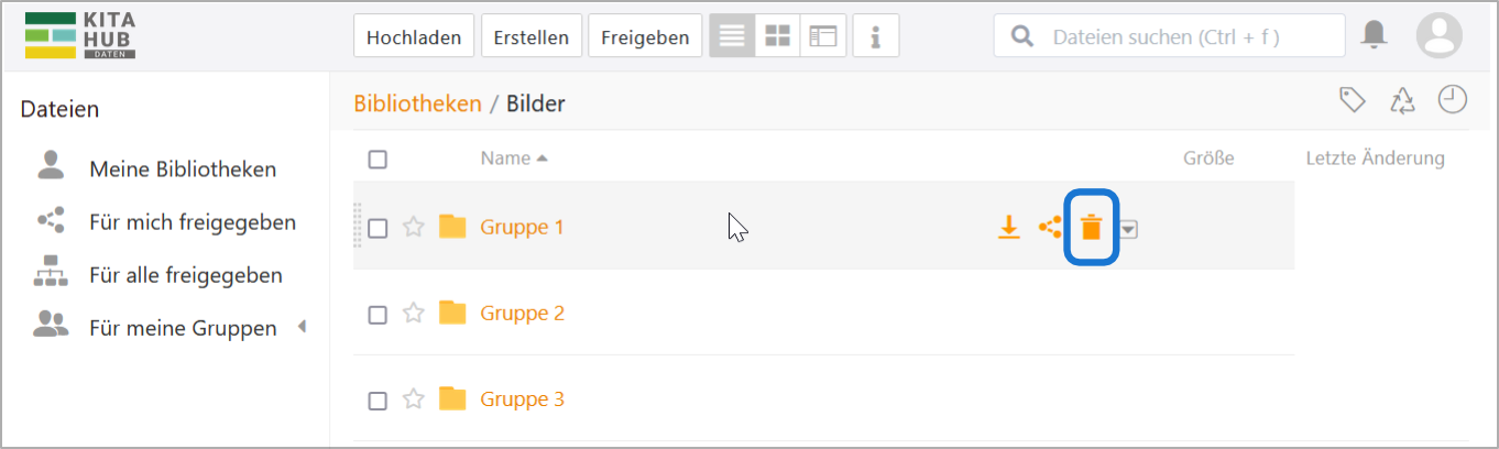 Anleitung wie einen Absatz höher beschrieben