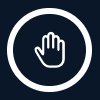 Hand Heben Symbol