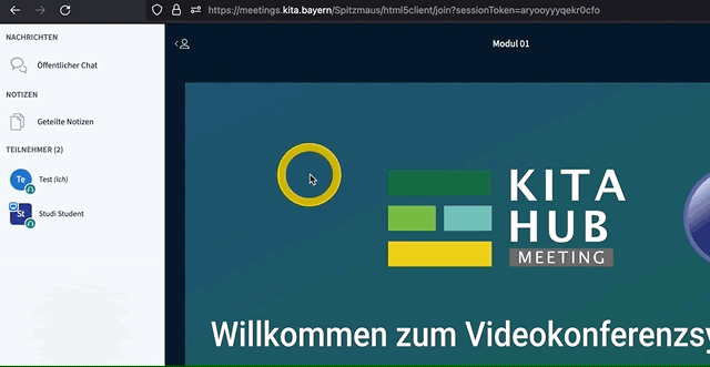 GIF Option Teilnahme Meeting per Telefon