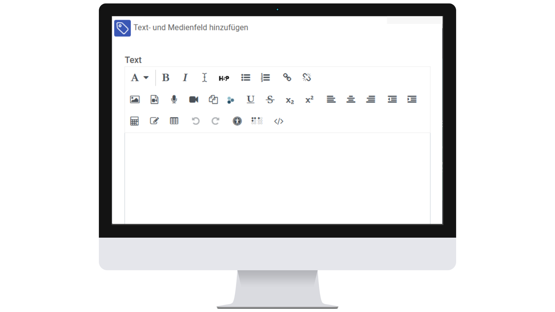 Screenshot Oberfläche Atto Editor